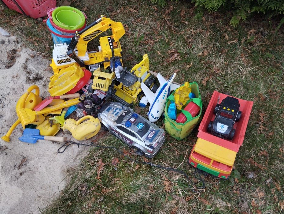 Zabawki do piaskownicy