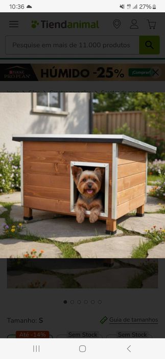 Casota para cão