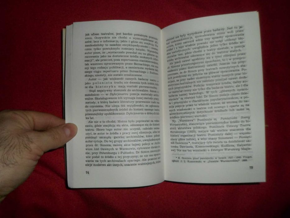 Teatrologia w Polsce w latach 1918- 1939 Antologia