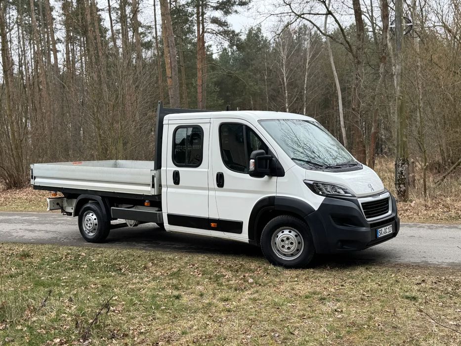 Peugeot Boxer Maxi 2.2 HDI 165KM L4 Brygadówka  7 osobowy Hak Klima Ducato Jumper MAXI Długi Netto Doka