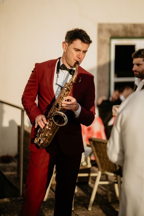 Saxofonista profissional