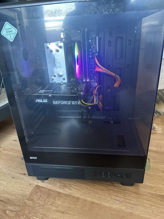 Komputer Gamingowy ASUS i7 16gb ram gtx1650 super 4gb GDDR6 ssd Win10 rtx rgb do gier do nauki