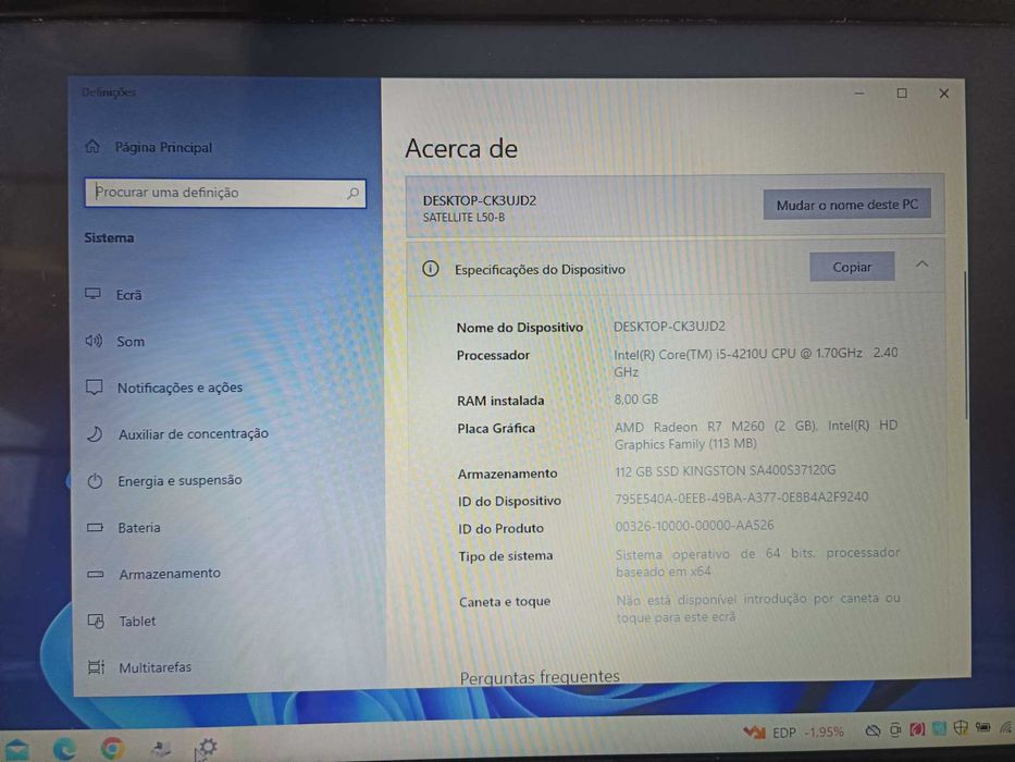 Toshiba Satellite L50-B-1JQ intel core i564409492004610122