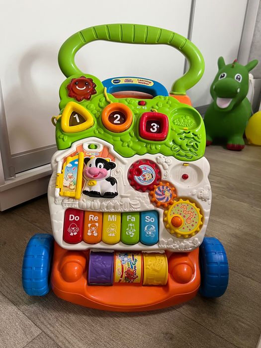 Толокар.Это ходунки-каталка VTech Sit-to-Stand Learning Walker с интерактивной игровой панелью