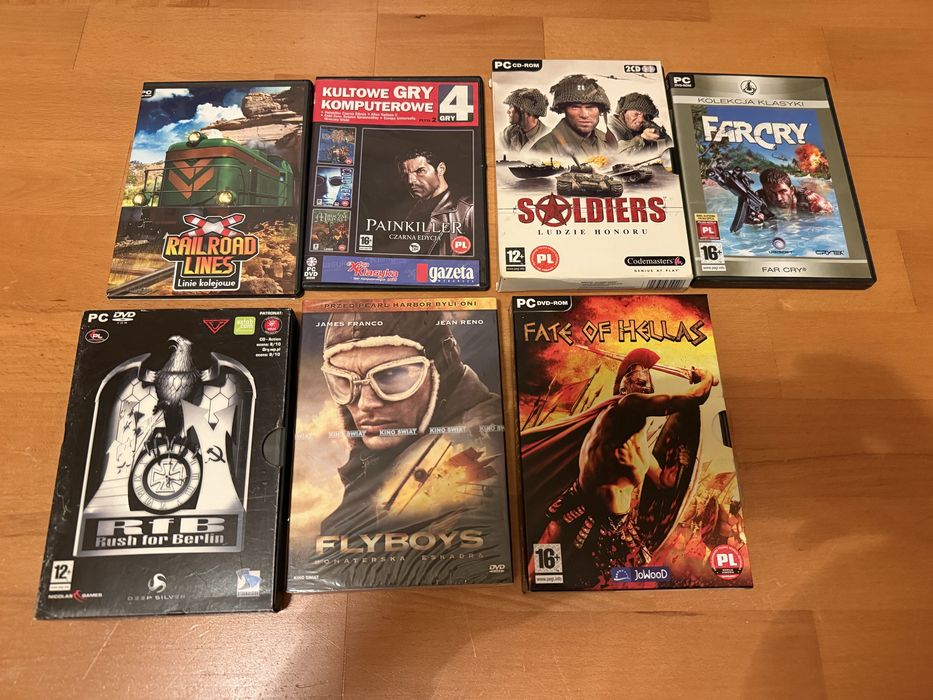 Sprzedam gry na pc!!- propozycje cenowe