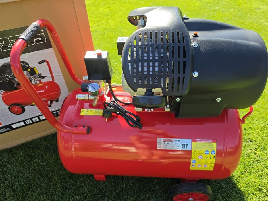 Kompresor Sprężarka HECHT 100l 3HP Jak Nowy Sprawny 100%