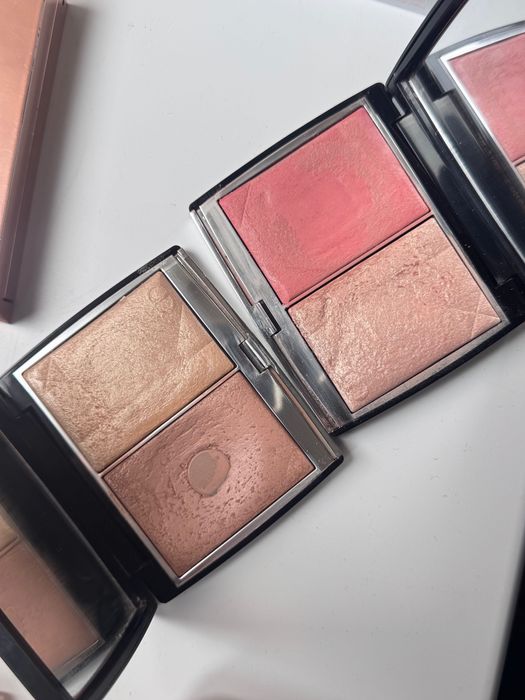 Палетка hourglass кінь пудра румʼяна хайлайтер dior fenty румʼяна charlotte tilbury бронзер Patrick ta