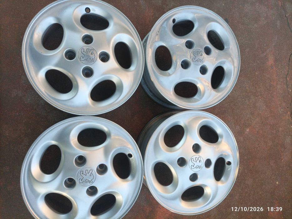 Jantes 14 4x108 Peugeot 206 ,106, Partner 306 Citroen Berlingo C2, C3