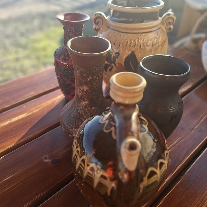 Zestaw 5 dzbanów wazonów loft vinted
