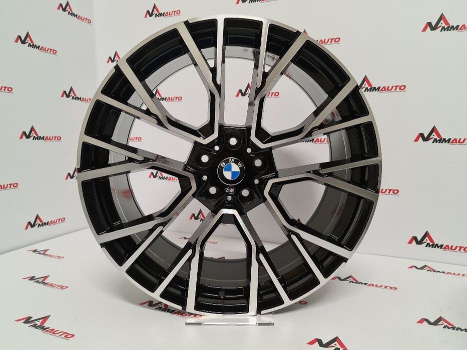 Jantes Look BMW X5 Competition 809M Preto Polido 21