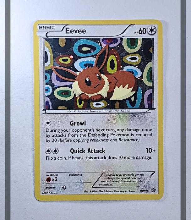 Eevee BW94 Promo Pokemon ENG-NM