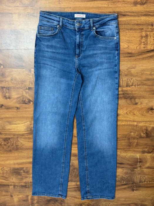 Spodnie jeansowe proste straight jeansy stretch elastyczne Only L W32