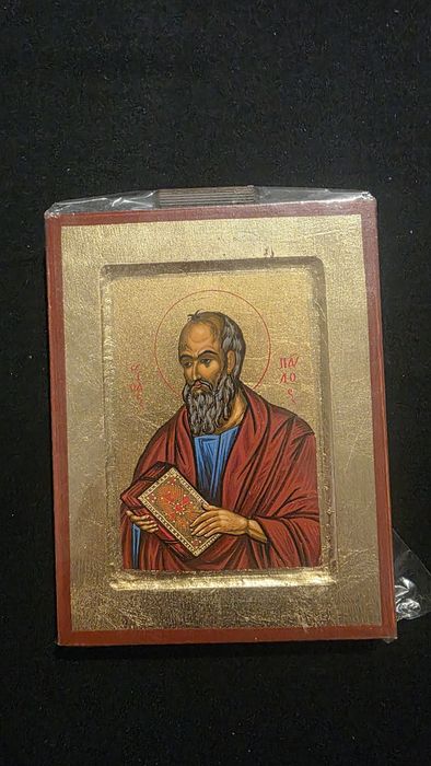Ikona bizantyjska św. Paweł 18x14