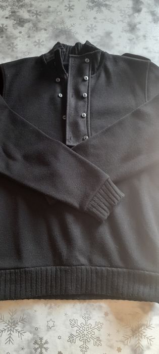 Sweter męski czarny