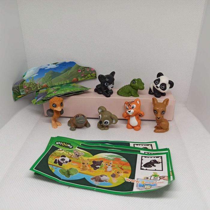 Тварини, дитинчата, фігурки Кіндер Натунс