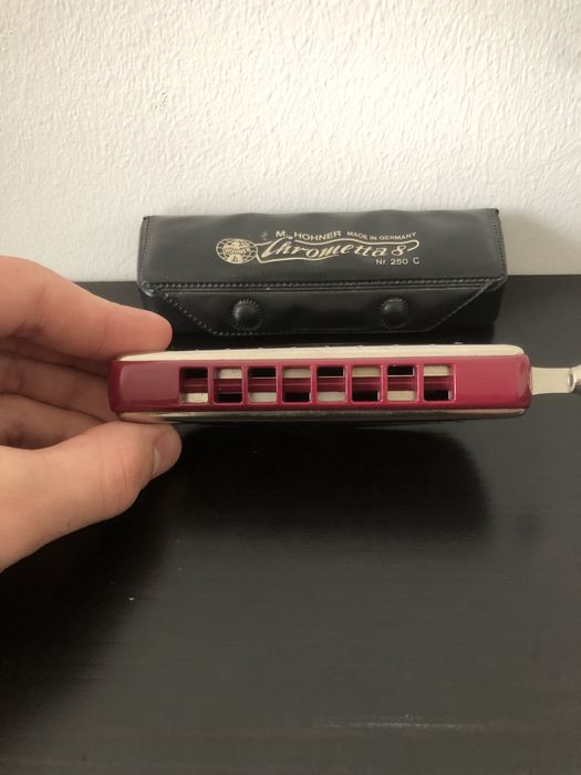 Хроматическая губная гармоника Hohner Chrometta 8 C (Германия)