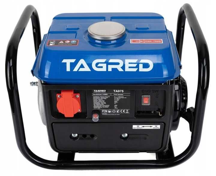 Agregat prądotwórczy mocny generator prądu solidny cichy 750W 1,5kW