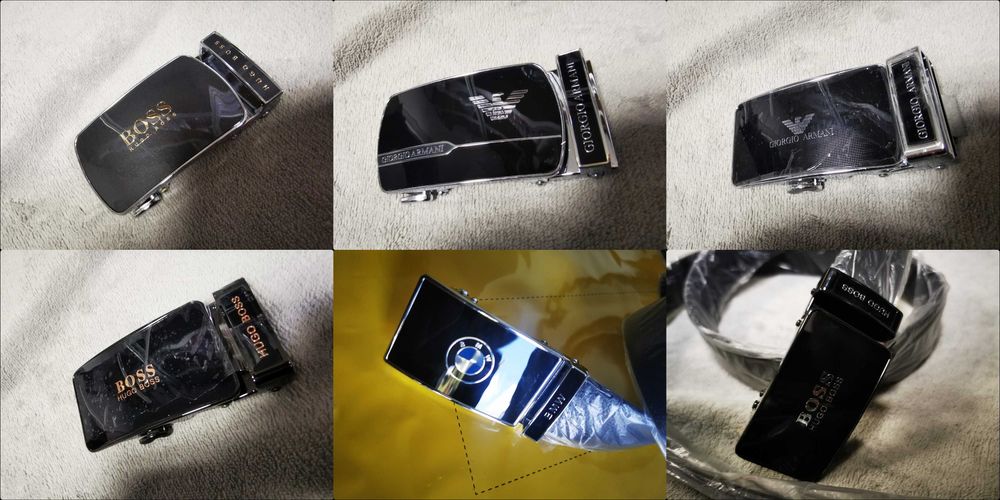 Paski Meskie Hugo Boss Armani Nowe BMW Klamra
