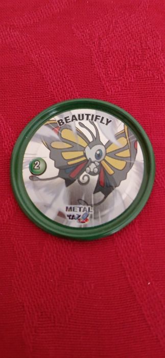 Tazo de metal, n° 2 -Beautifly