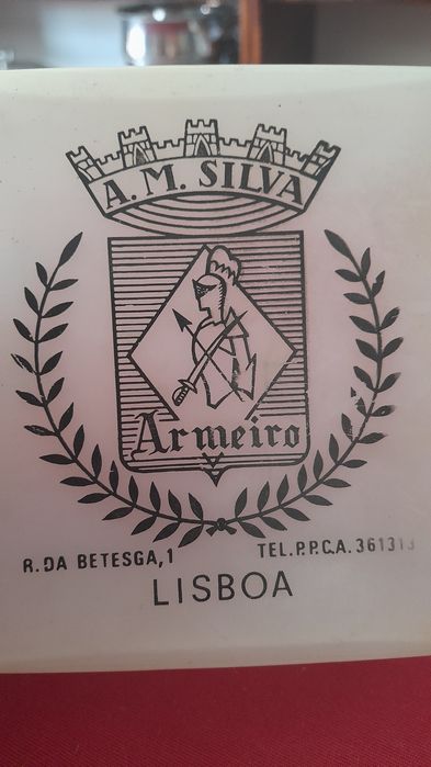 Caixa antiga Cartuxos com Brasão Armeiro Lisboa