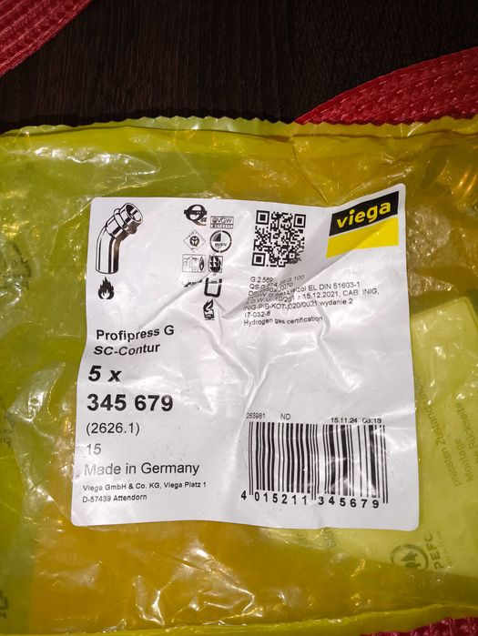 Złączki do gazu 15