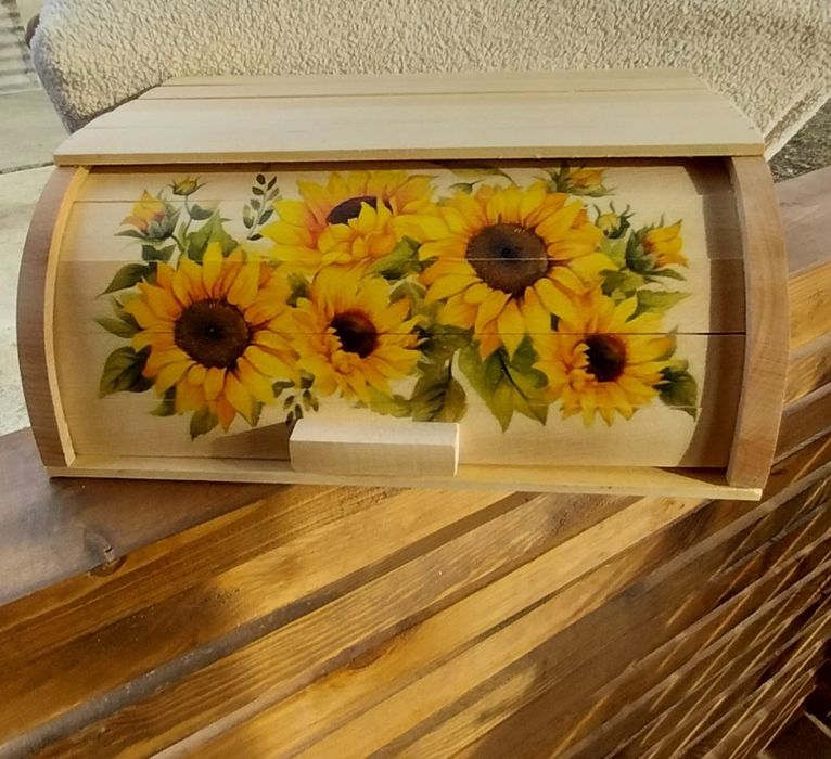 Хлібниця деревяна