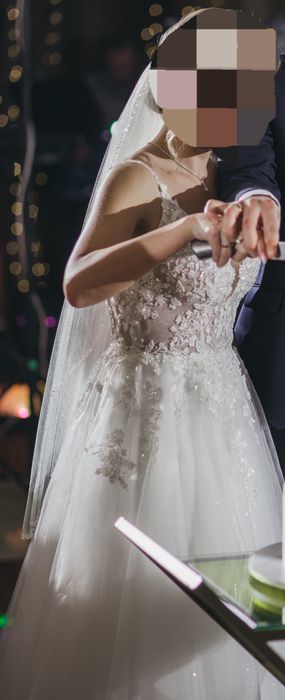 Piękna suknia ślubna XS Chassmi