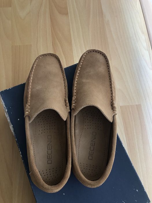 Sapatos Decenio camel camurça nº41