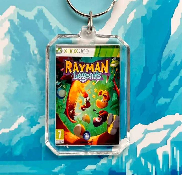 Brelok Rayman Legends - mini okładka gry Xbox 360