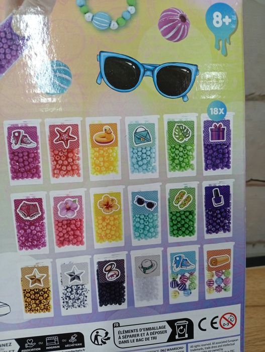 Zestaw do robienia biżuterii bransoletek Grafix Bead Factory