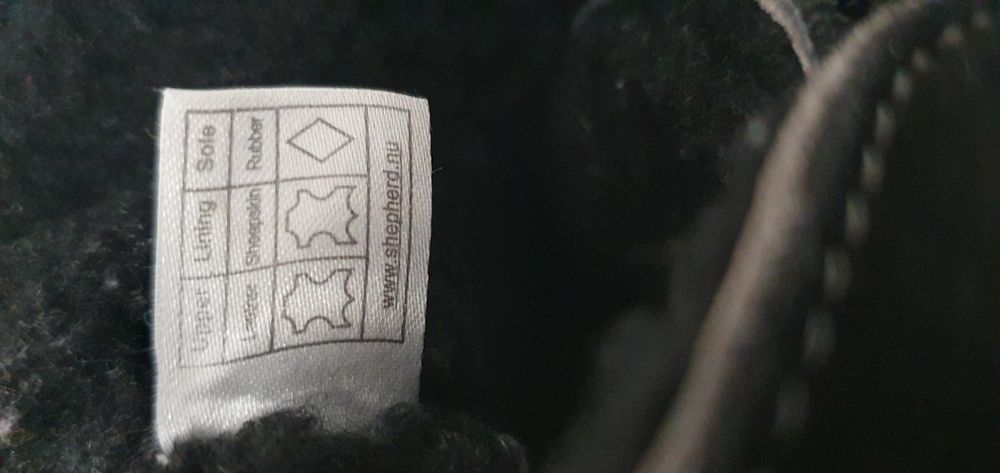 Buty ze skóry śniegowce Shepherd rozmiar 46