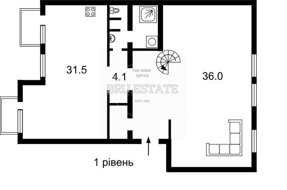 Многокомнатная квартира по адресу ул. Ярославов Вал (площадь 209,2 м²) - Atlanta.ua - фото 15