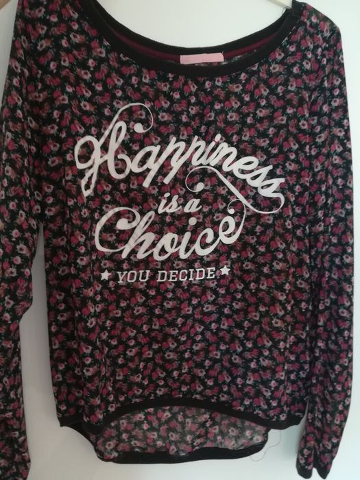 Camisola padrão Happiness