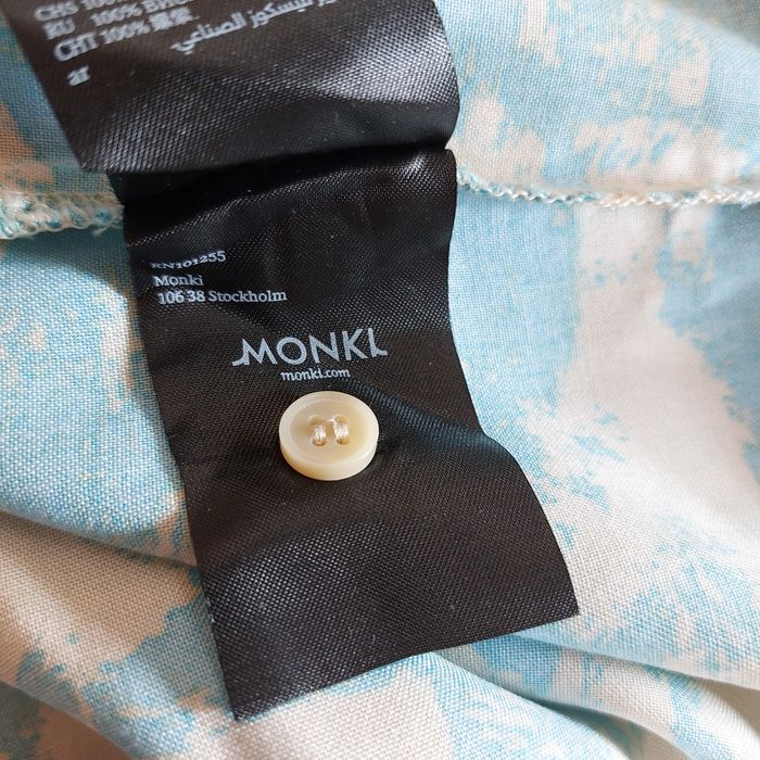 Oryginalna bluzka Monki w pastelowych kolorach o fasonie oversize