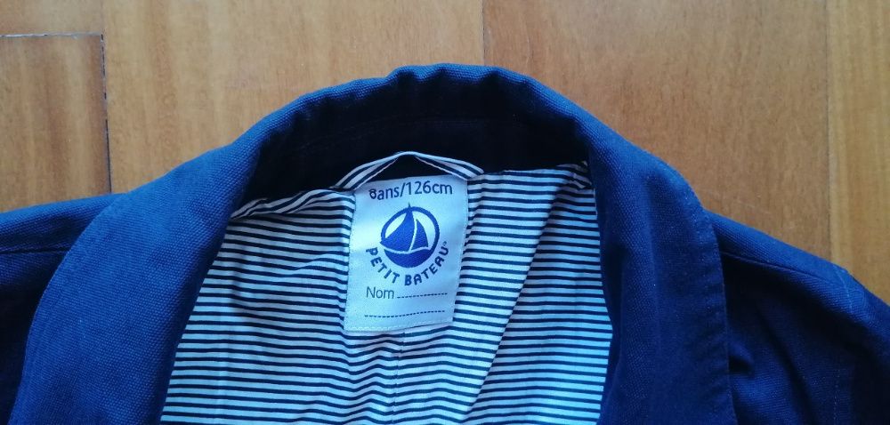 Casaco Petit Bateau 8 anos