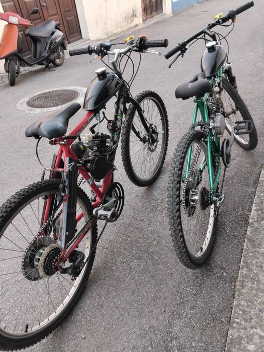 Bicicletas com motores novos  estrear
