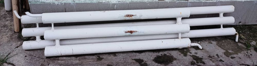 Труба б/у металева діам 89, різьби переходи