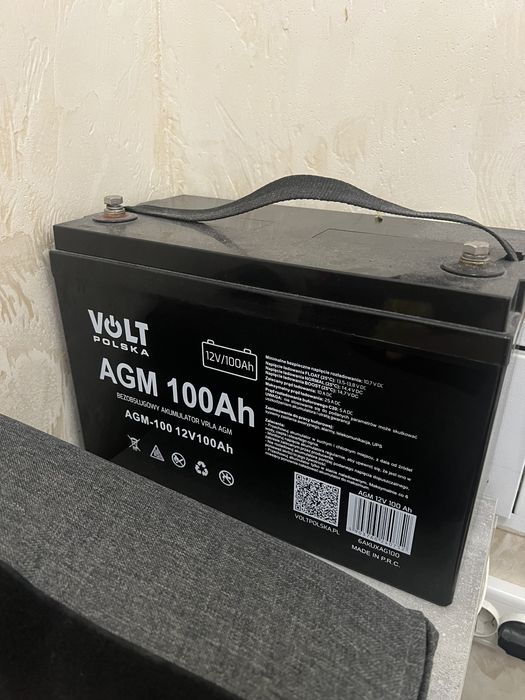 Гелевий акумулятор AGM 100aH VOLT