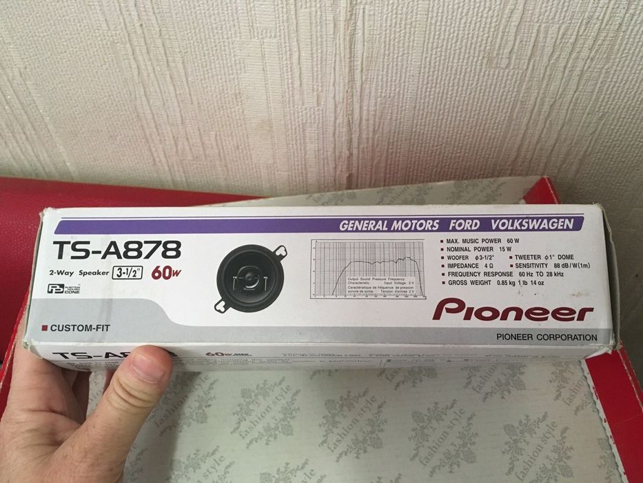Автомобільна акустика Pioneer TS A878