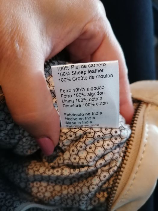 Mala em pele genuina da Lanidor
