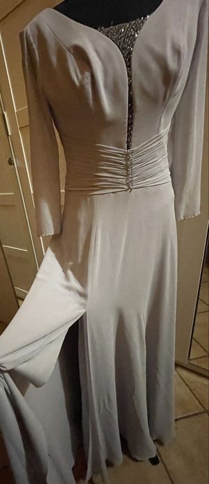 Suknia ślubna / wieczorowa w stylu boho r 36