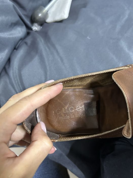 Тулфі лофери Gucci оригінал 40-42p шкіряні чоловічі