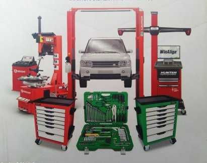 Підйомники для СТО POWERLIFT, LAUNCH, BRIGHT 2-x,4-x стійкові