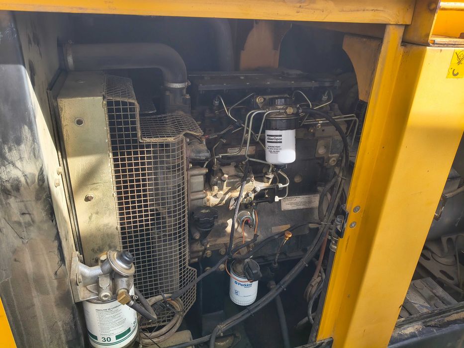 agregat prądotwórczy generator atlas copco qas 48 silnik perkins