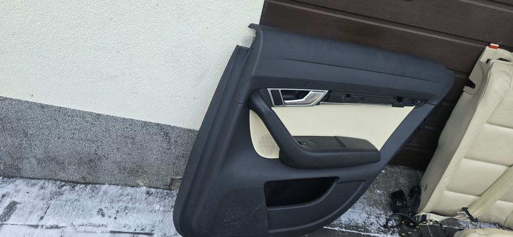 Fotele kanapy boczki Audi A6 C6 bananowe kubełki EU