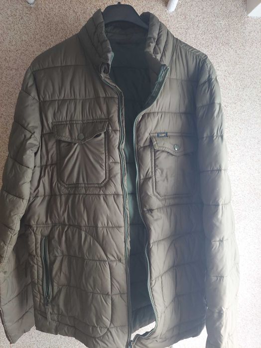 Kurtka męska Lee, kolor zielony, khaki, rozmiar M