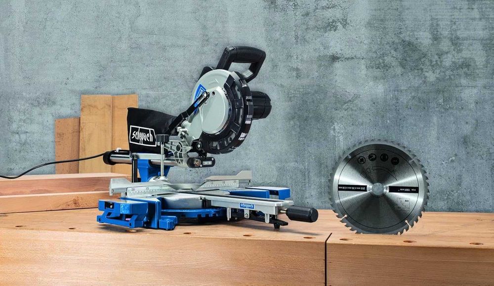 Торцювальна пила HM2000 SE Scheppach - торцовка циркулярная