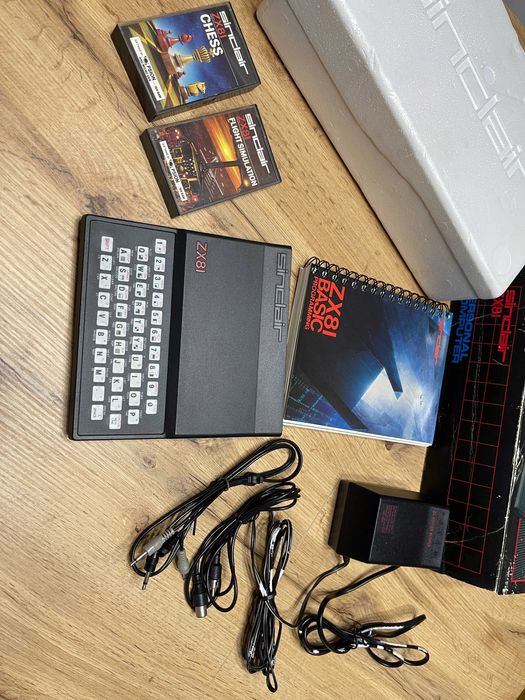 Sinclair ZX81 Rarytas kolekcjonerski w fabrycznym komplecie Kielce