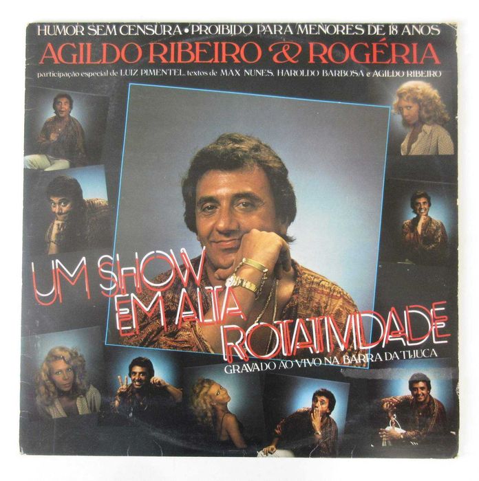 AGILDO RIBEIRO & ROGÉRIA - Um Show Em Alta Rotatividade (LP)