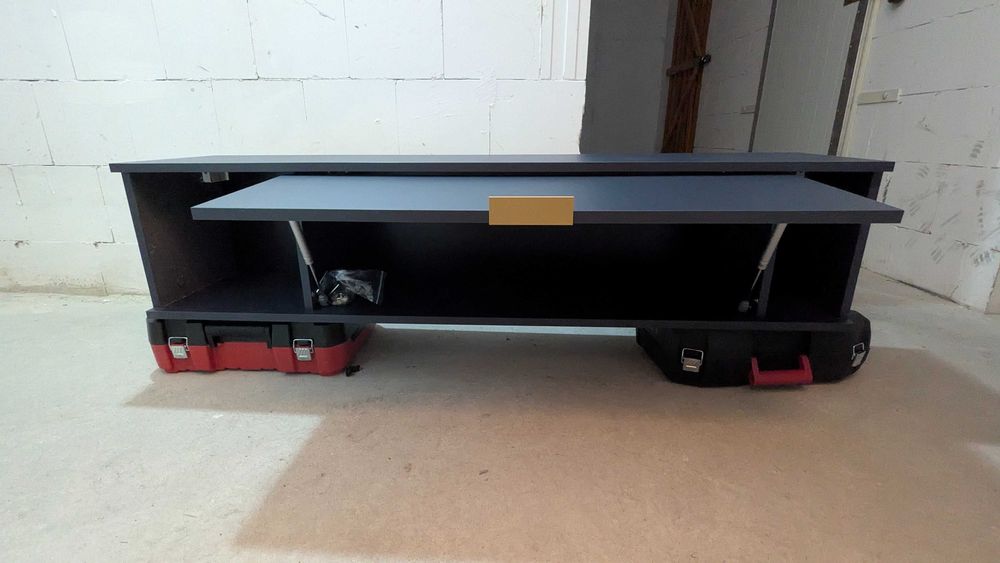 Szafka wisząca PULA 130 cm granatowa